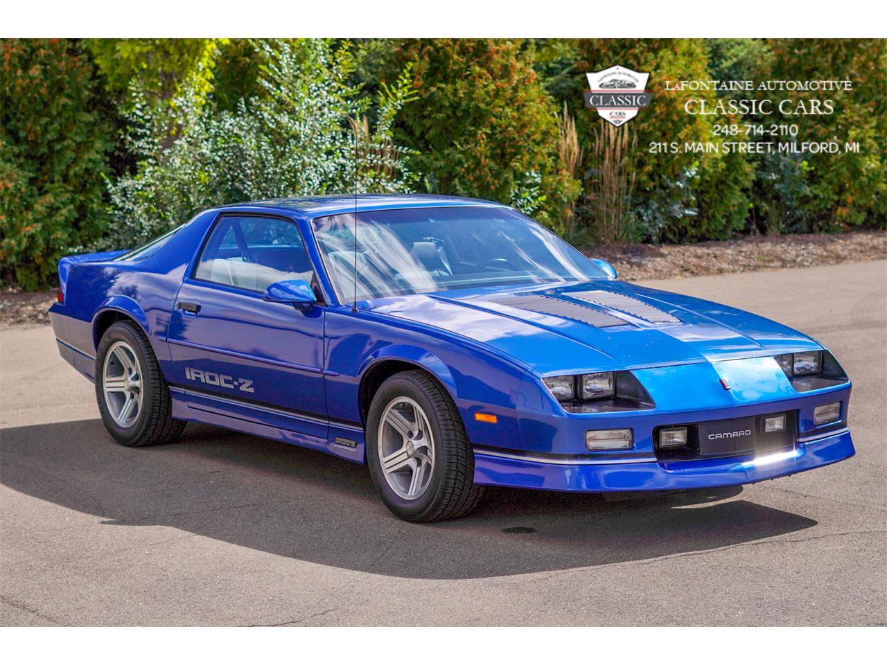 Chevrolet Camaro Iroc Z For Sale Classiccars Cc