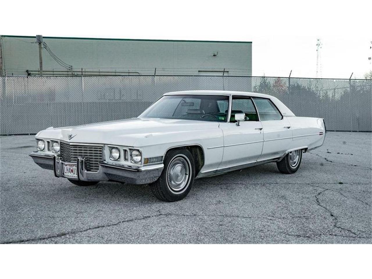 1972 Cadillac Sedan DeVille For Sale ClassicCars CC 1790246