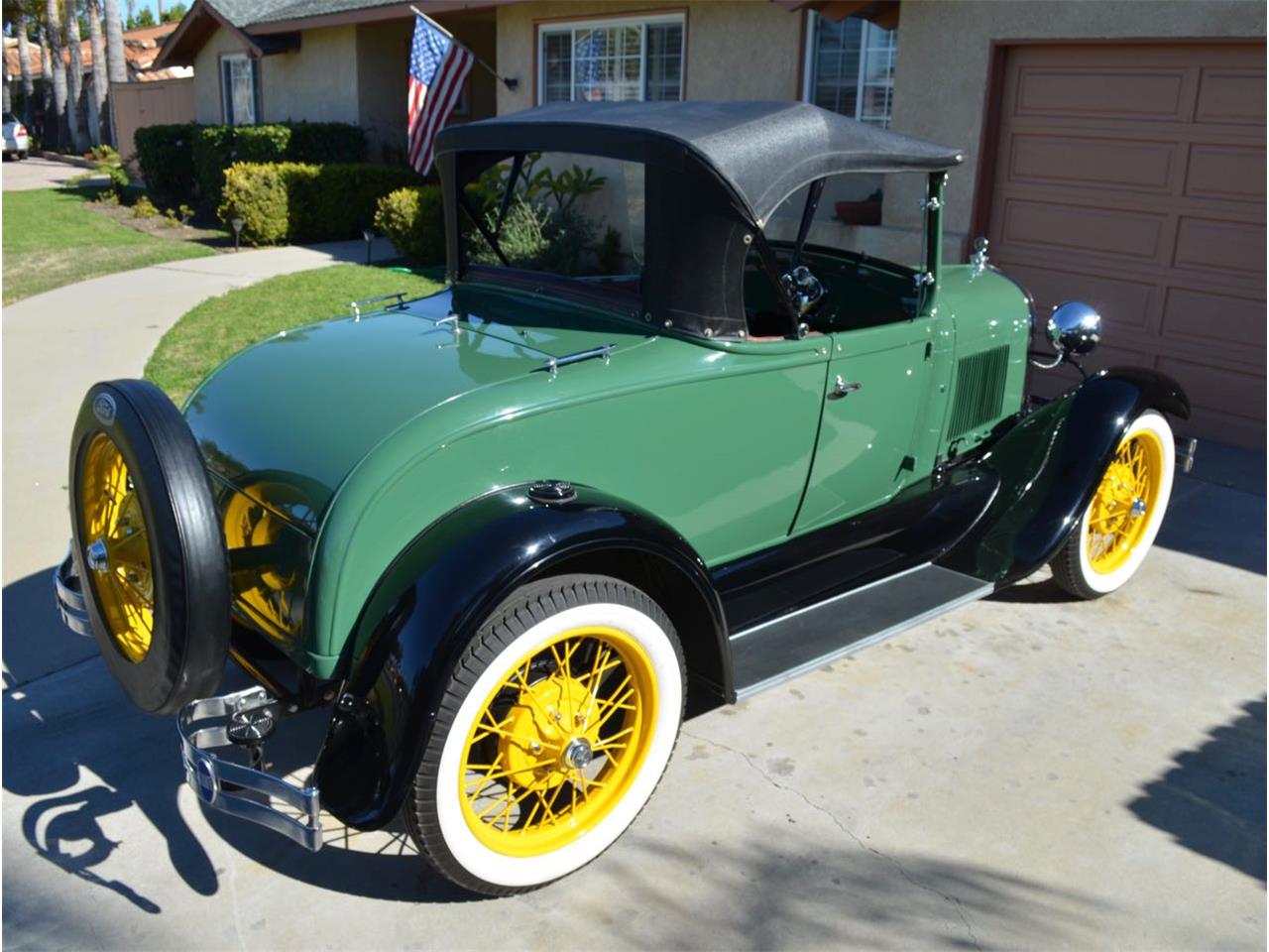 Ford Model A Rumble Seat Roadster For Sale Classiccars Cc