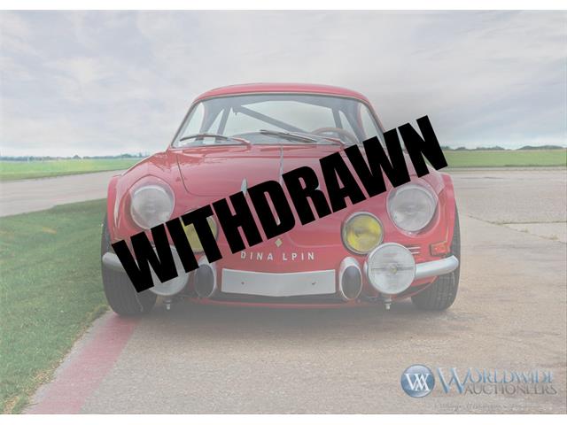 1974 Renault Alpine ‘DinAlpin’ A110 (CC-1002992) for sale in Pacific Grove, California
