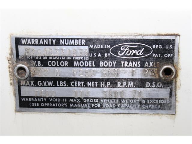 1963 Ford F250 (CC-1003735) for sale in Henderson, Nevada