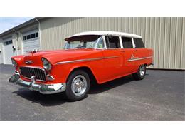 1955 Chevrolet Bel Air Four-Door Station Wagon (CC-1004664) for sale in Auburn, Indiana