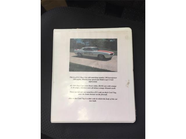 1969 Chevrolet Camaro RS/SS Z11 Pace Car (CC-1005669) for sale in Greensboro, North Carolina