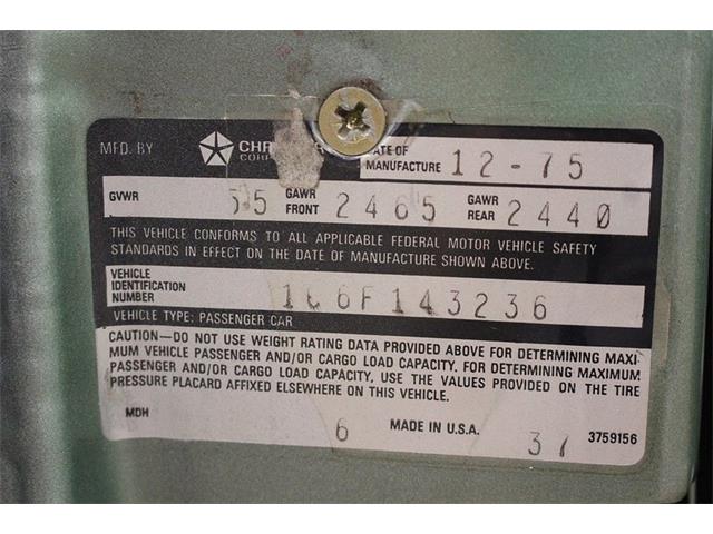 1976 Plymouth Valiant (CC-1006353) for sale in Kentwood, Michigan