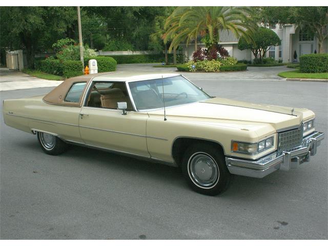 1976 Cadillac Coupe DeVille (CC-1007439) for sale in lakeland, Florida