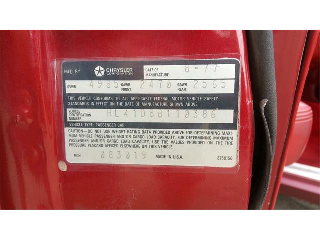 1978 Plymouth Volare (CC-1000790) for sale in Maple Lake, Minnesota