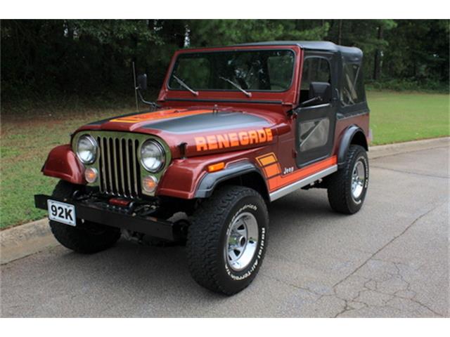 1984 Jeep CJ7 (CC-1009011) for sale in Roswell, Georgia
