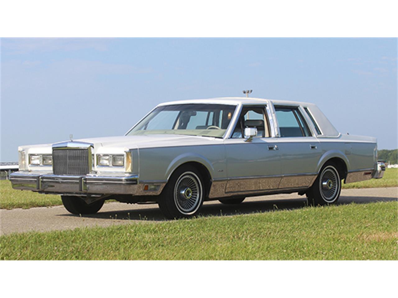 1984 Lincoln Cartier Town Car for Sale ClassicCars CC 1009099