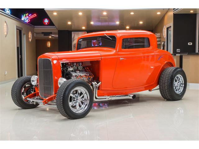 1932 Ford 3-Window Coupe Street Rod (CC-1009609) for sale in Plymouth, Michigan