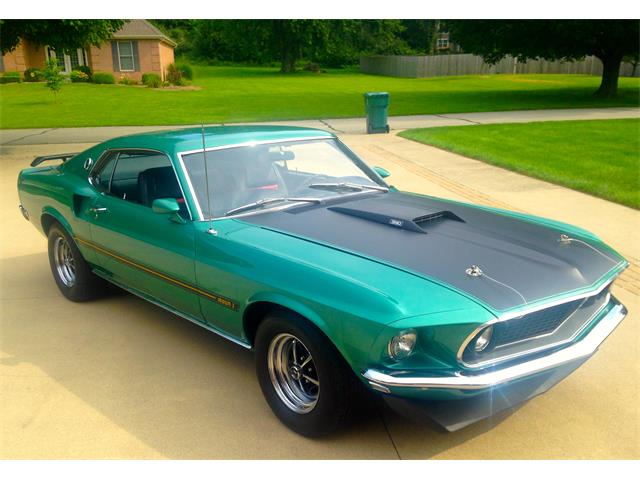 1969 Ford Mustang Mach 1 (CC-1009633) for sale in Richmond, Indiana