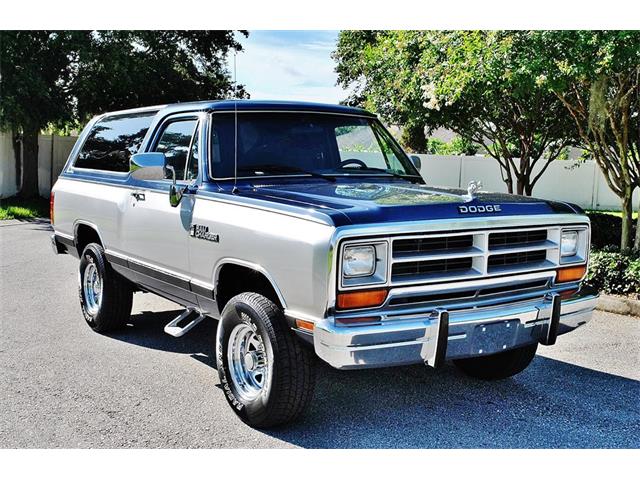1988 Dodge Ramcharger (CC-1011157) for sale in Lakeland, Florida
