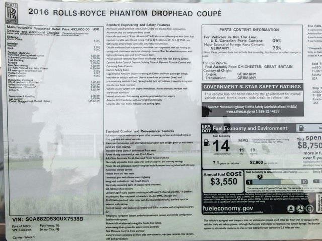 2016 Rolls-Royce Phantom Drophead Coupe (CC-1013448) for sale in Houston, Texas
