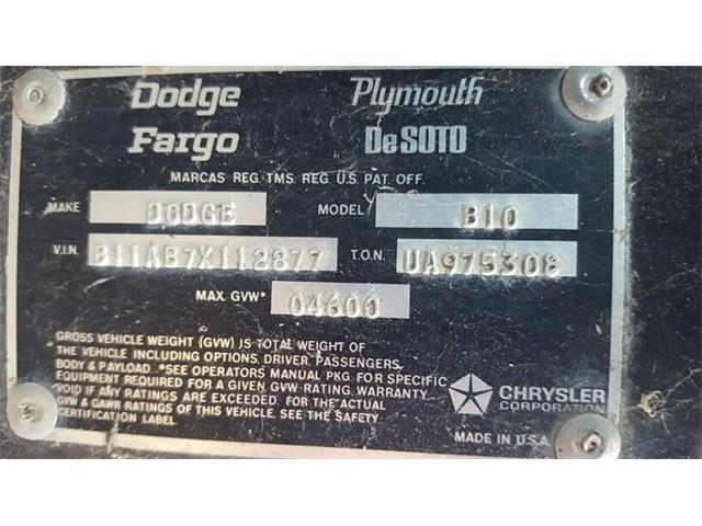 1977 Dodge TRADESMAN    Van (CC-1014315) for sale in Mankato, Minnesota