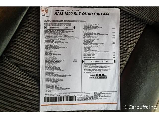 2010 Dodge Ram 1500 (CC-1010006) for sale in Concord, California