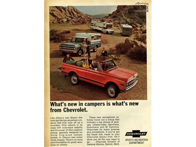 1969 Chevrolet Blazer (CC-1010760) for sale in Denver , Colorado