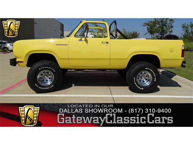 1975 Dodge Ramcharger (CC-1018345) for sale in DFW Airport, Texas