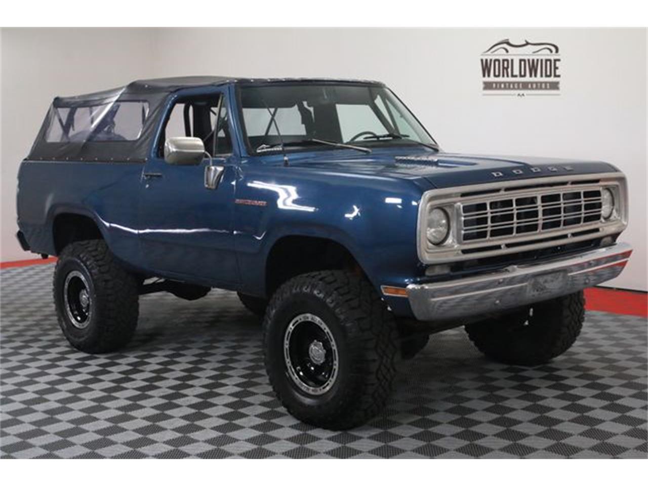 1976 Dodge Ramcharger for Sale | ClassicCars.com | CC-1018498