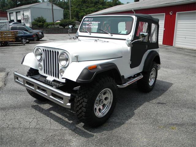 1979 Jeep CJ5 (CC-1019121) for sale in Carlisle, Pennsylvania