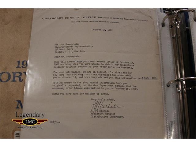 1963 Chevrolet Corvette (CC-1019419) for sale in Halton Hills, Ontario