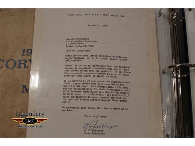 1963 Chevrolet Corvette (CC-1019419) for sale in Halton Hills, Ontario