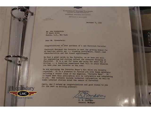 1963 Chevrolet Corvette (CC-1019419) for sale in Halton Hills, Ontario
