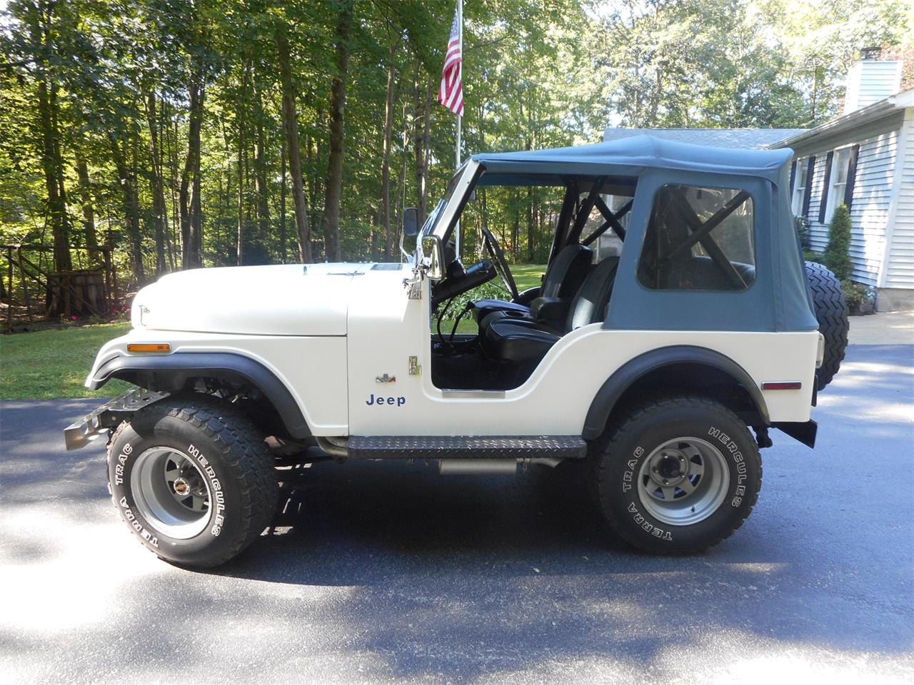 Robin's Egg Blue 1980 Cj5 Jeep