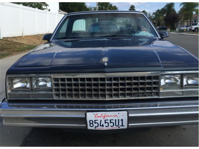1986 Chevrolet El Camino (CC-1021793) for sale in Murrieta, California