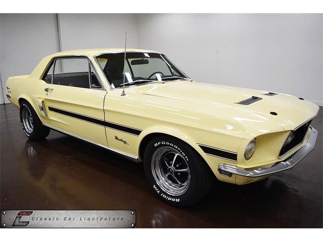1968 Ford Mustang GT/CS (California Special) (CC-1022562) for sale in Sherman, Texas