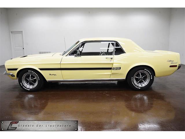 1968 Ford Mustang GT/CS (California Special) (CC-1022562) for sale in Sherman, Texas