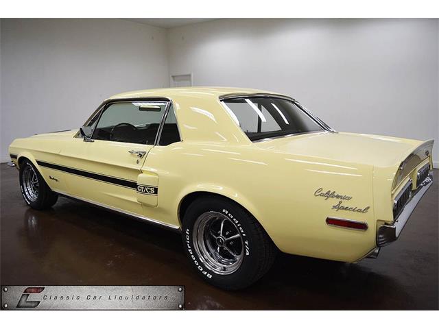 1968 Ford Mustang GT/CS (California Special) (CC-1022562) for sale in Sherman, Texas