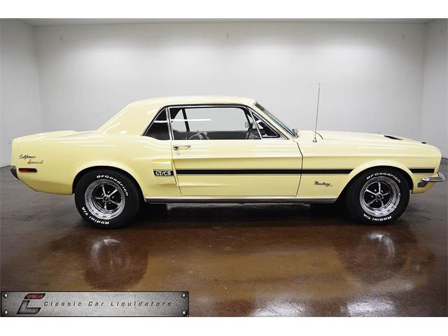 1968 Ford Mustang GT/CS (California Special) (CC-1022562) for sale in Sherman, Texas