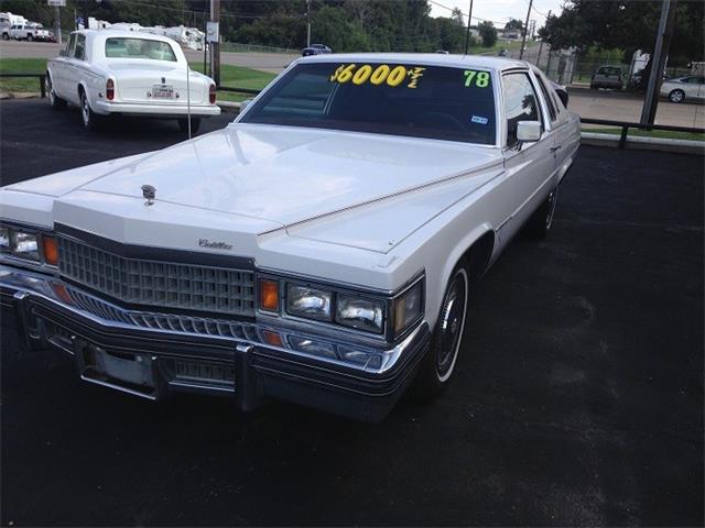 1978 Cadillac Coupe DeVille (CC-1023868) for sale in Robinson, Texas