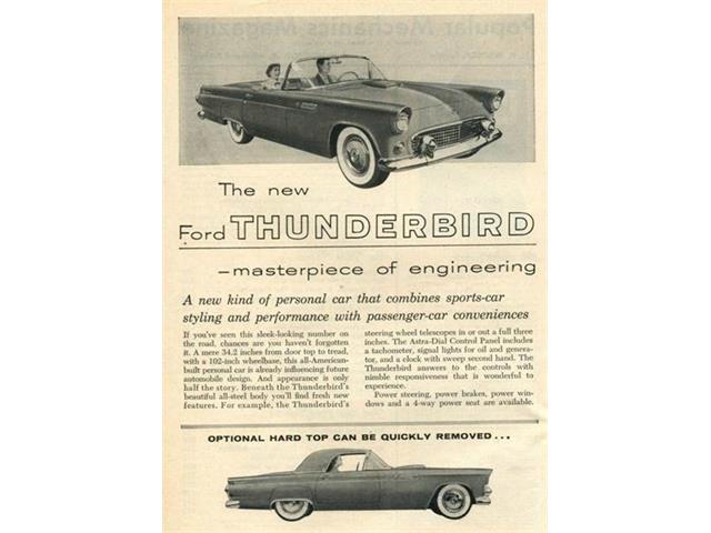 1955 Ford Thunderbird (CC-1026192) for sale in Hilton, New York