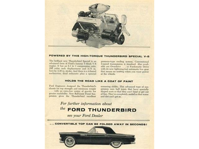 1955 Ford Thunderbird (CC-1026192) for sale in Hilton, New York