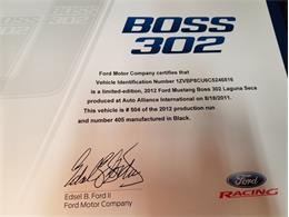 2012 Ford Mustang Boss 302 Laguna Seca (CC-1028272) for sale in Mankato, Minnesota