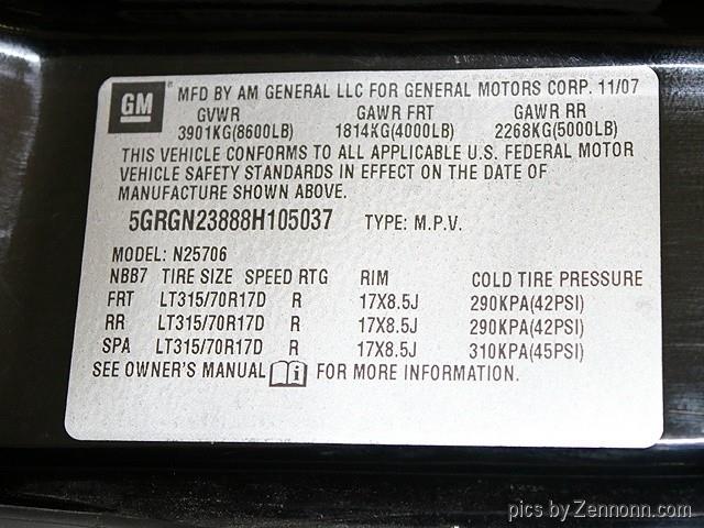 2008 Hummer H2 (CC-1020900) for sale in Addison, Illinois