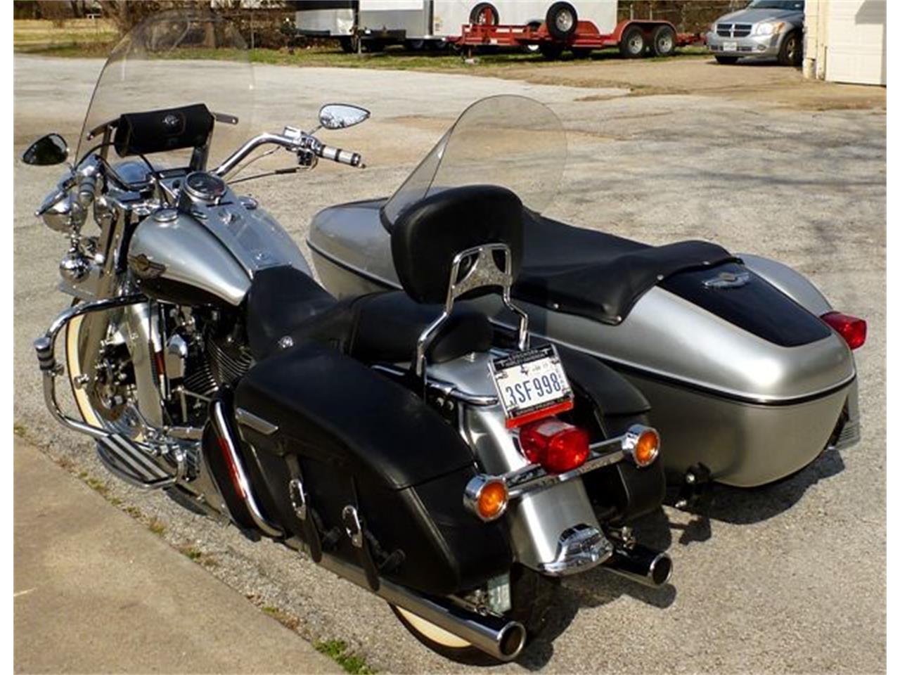 Harley Davidson Road King Sidecar Police