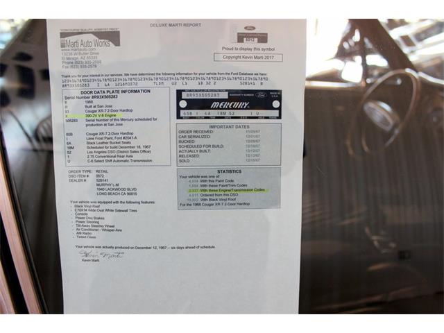 1968 Mercury Cougar (CC-1029876) for sale in Fort Worth, Texas