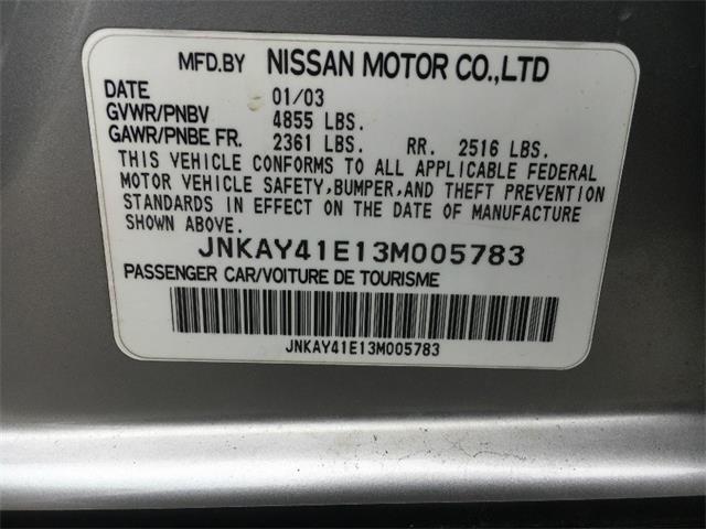 2003 Infiniti M45 (CC-1031357) for sale in Ontario, California