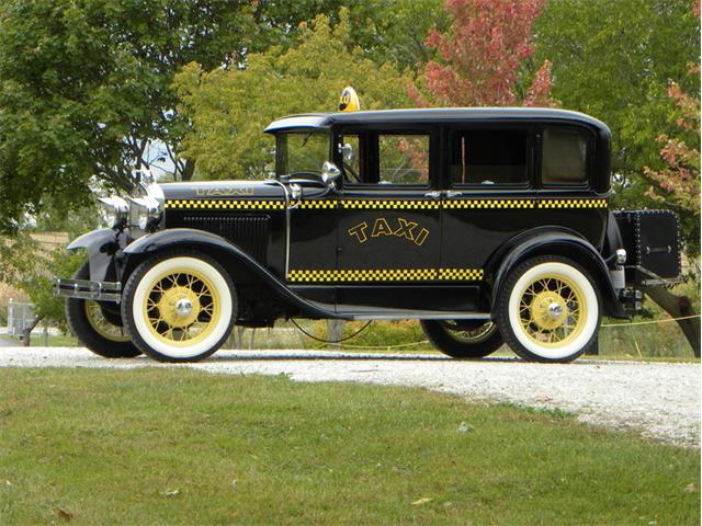 1930 Ford Model A Briggs Body 4 Door Taxi (CC-1032220) for sale in Volo, Illinois