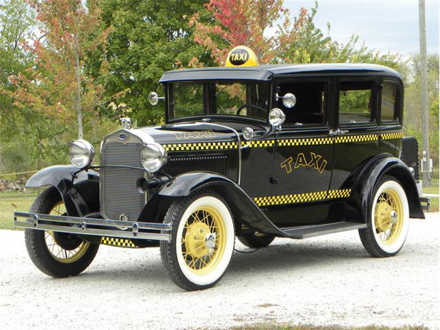 1930 Ford Model A Briggs Body 4 Door Taxi (CC-1032220) for sale in Volo, Illinois