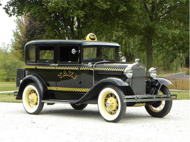1930 Ford Model A Briggs Body 4 Door Taxi (CC-1032220) for sale in Volo, Illinois