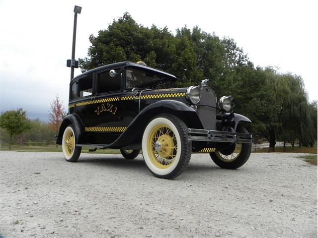 1930 Ford Model A Briggs Body 4 Door Taxi (CC-1032220) for sale in Volo, Illinois