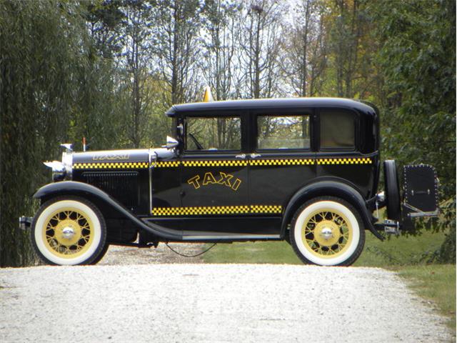 1930 Ford Model A Briggs Body 4 Door Taxi (CC-1032220) for sale in Volo, Illinois