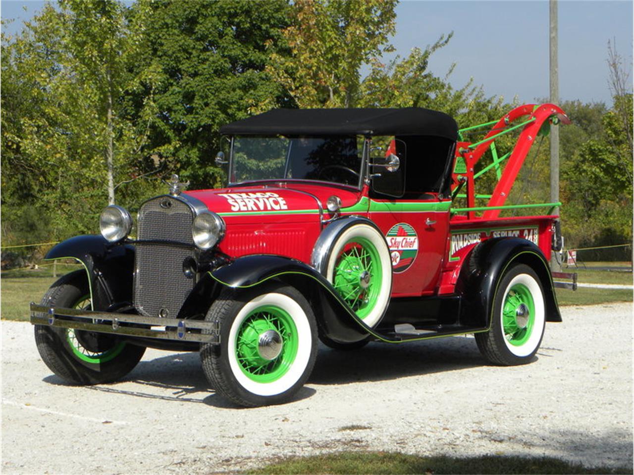 1930 Ford Model A Roadster Texaco Weaver Tow Truck For Sale