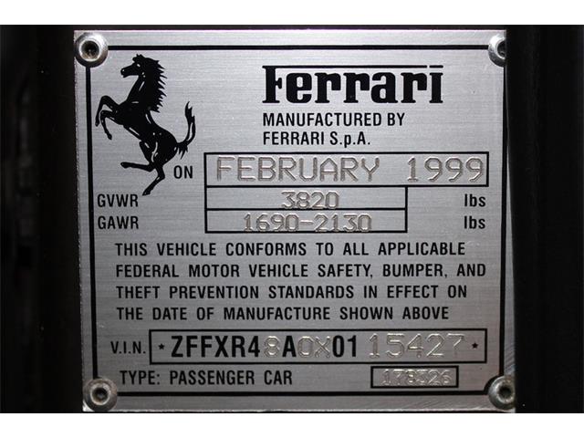 1999 Ferrari 355 F1 Fiorano Spider (CC-1032806) for sale in San Carlos, California