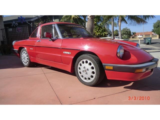 1986 Alfa Romeo Spider (CC-1033205) for sale in Palm Springs, California