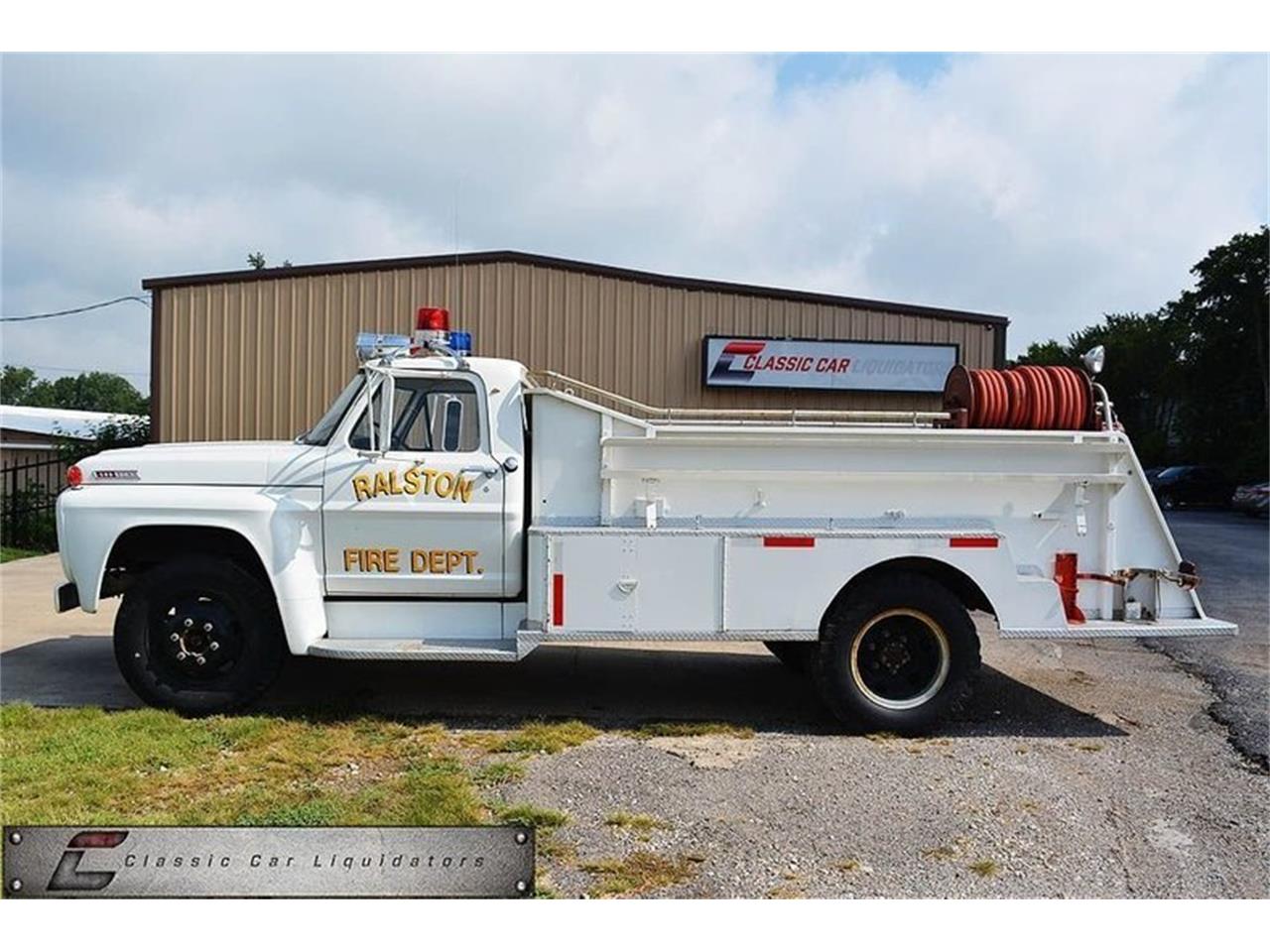 1967 Ford Fire Truck For Sale Cc 1033966