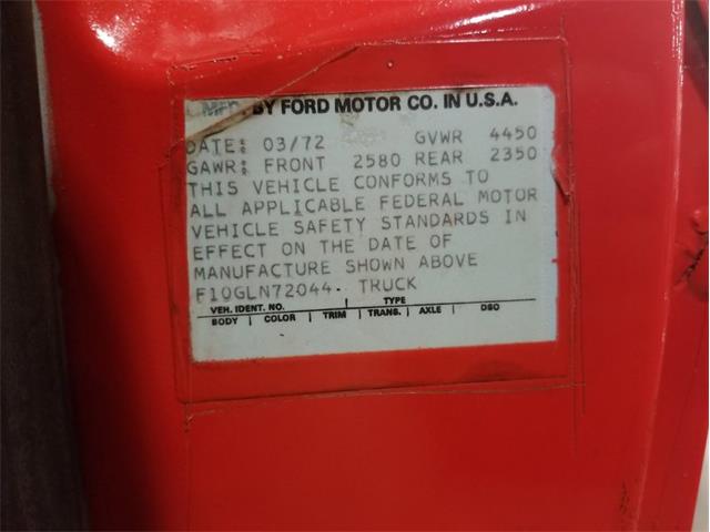1972 Ford F100 (CC-1035404) for sale in Lithia Springs, Georgia