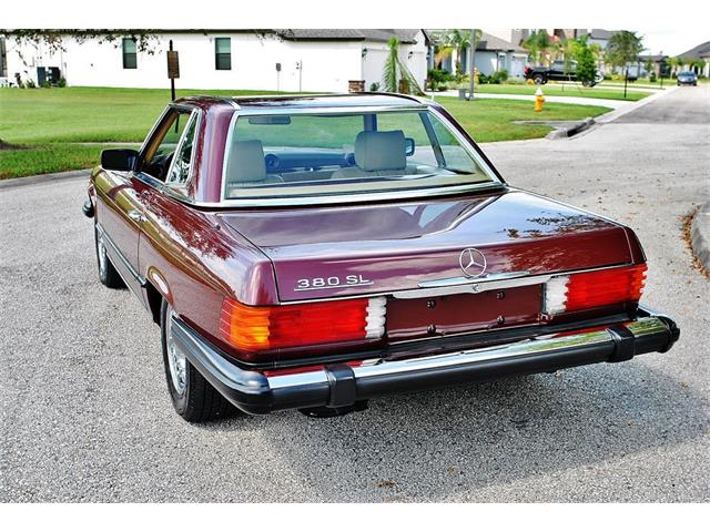 1985 Mercedes-Benz 380SL (CC-1030751) for sale in Lakeland, Florida